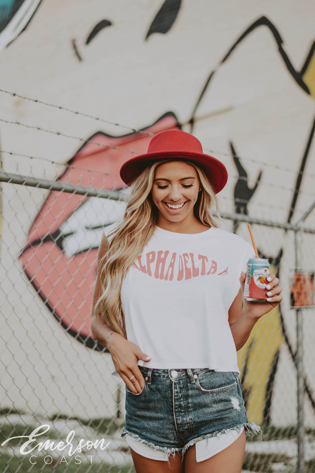 Alpha Delta Pi Groovy PR Tank