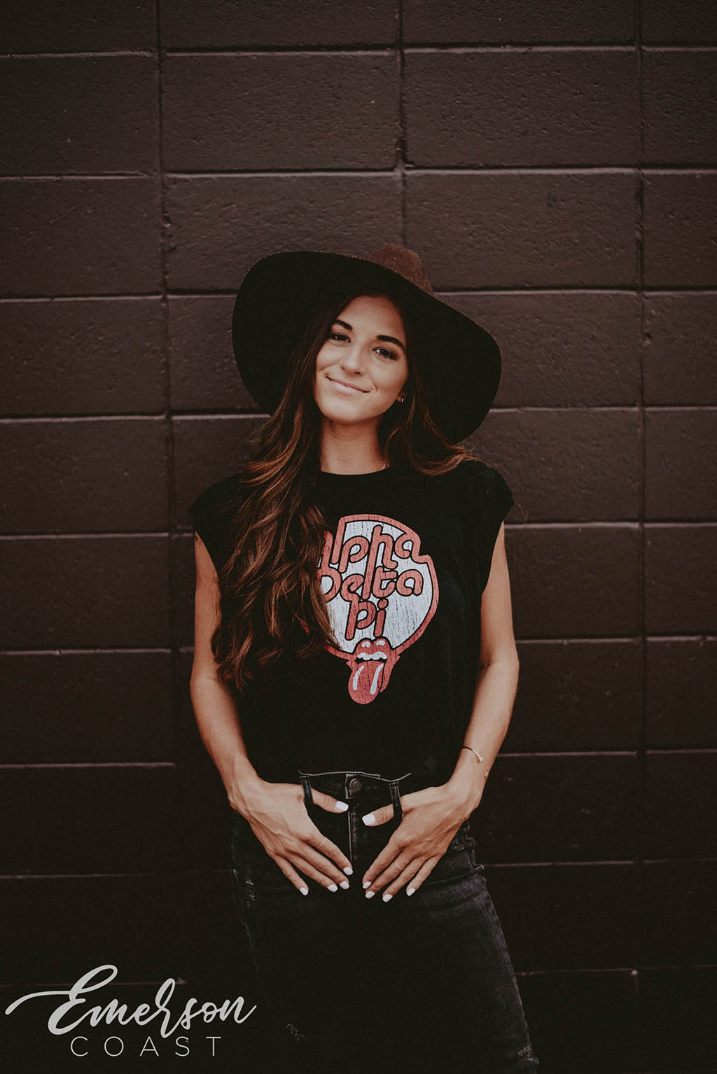 Alpha Delta Pi Band Tee