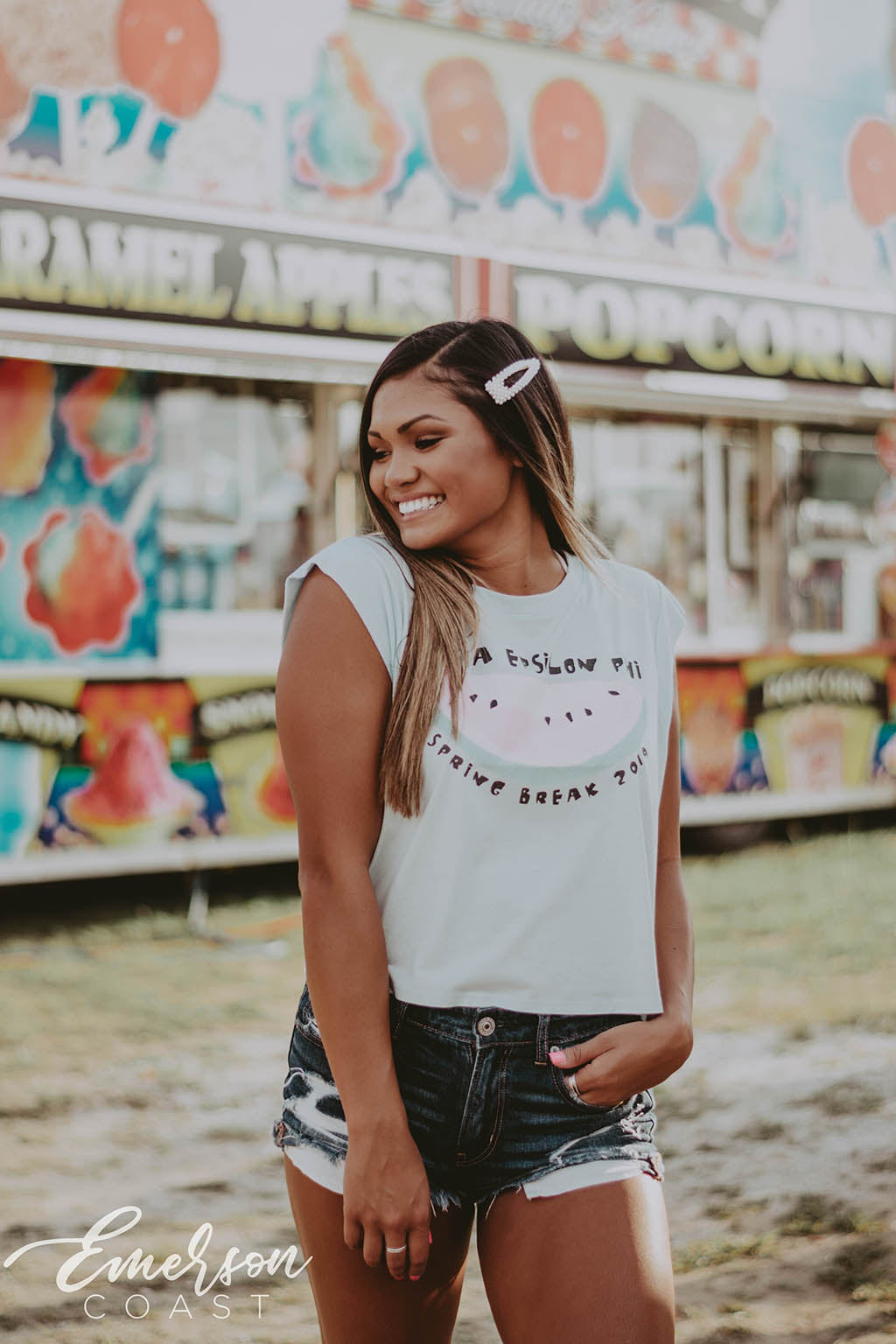 Alpha Epsilon Phi Spring Break Watermelon Tee