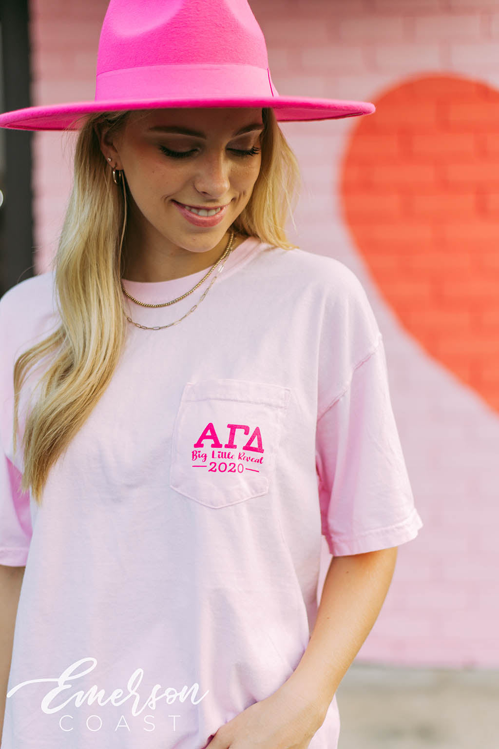Alpha Gam Big Little Reveal Tee