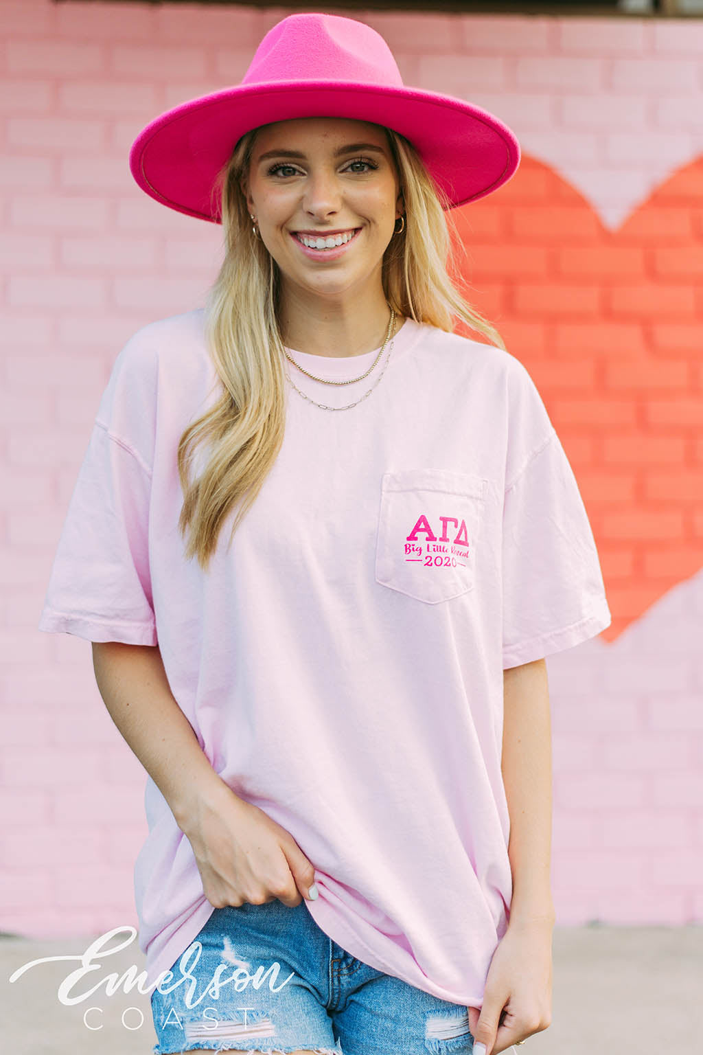 Alpha Gam Big Little Reveal Tee