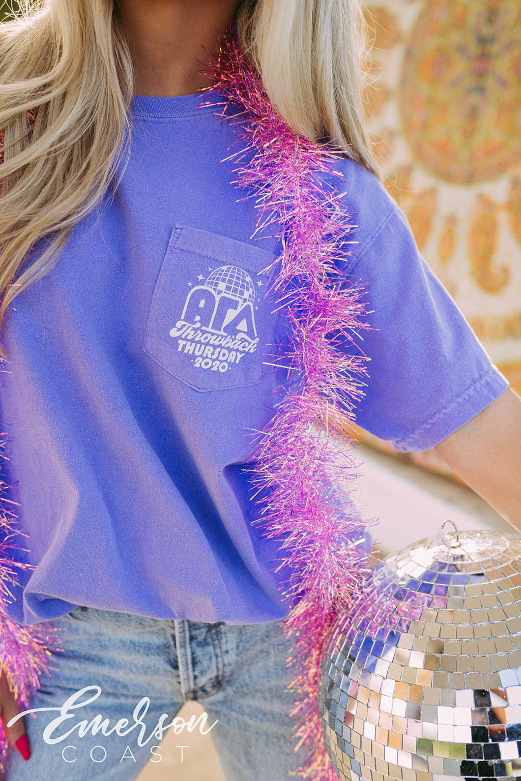 Alpha Gamma Delta Social Throwback Thursday Tee