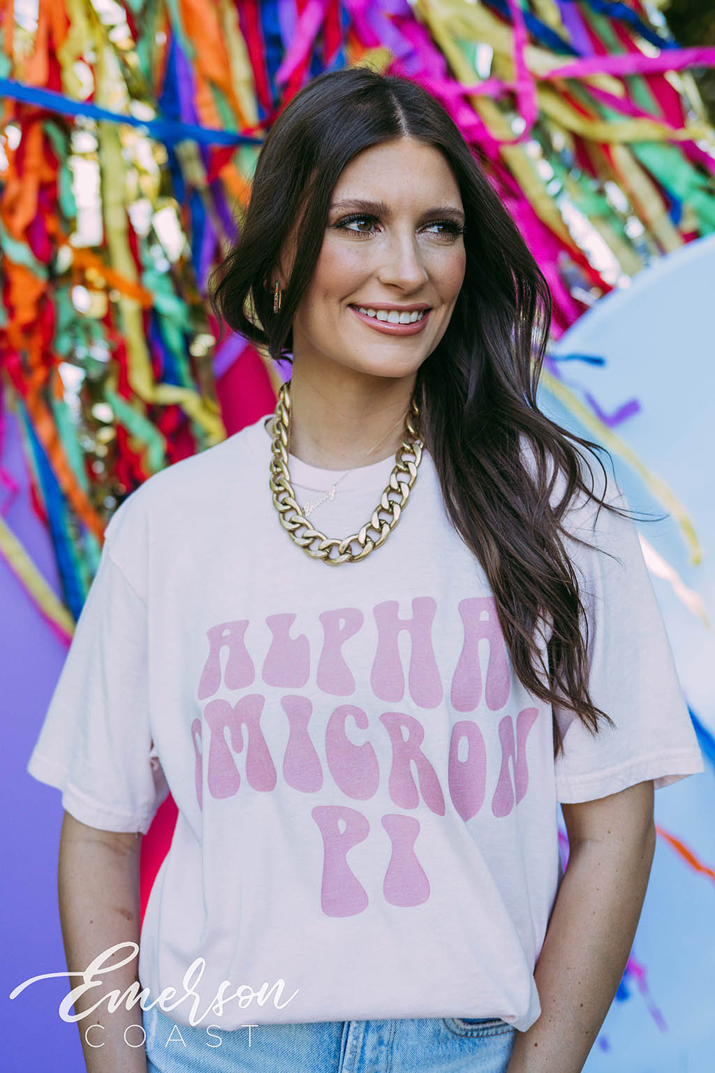 Alpha Omicron Pi PR Inspire Ambition Tee