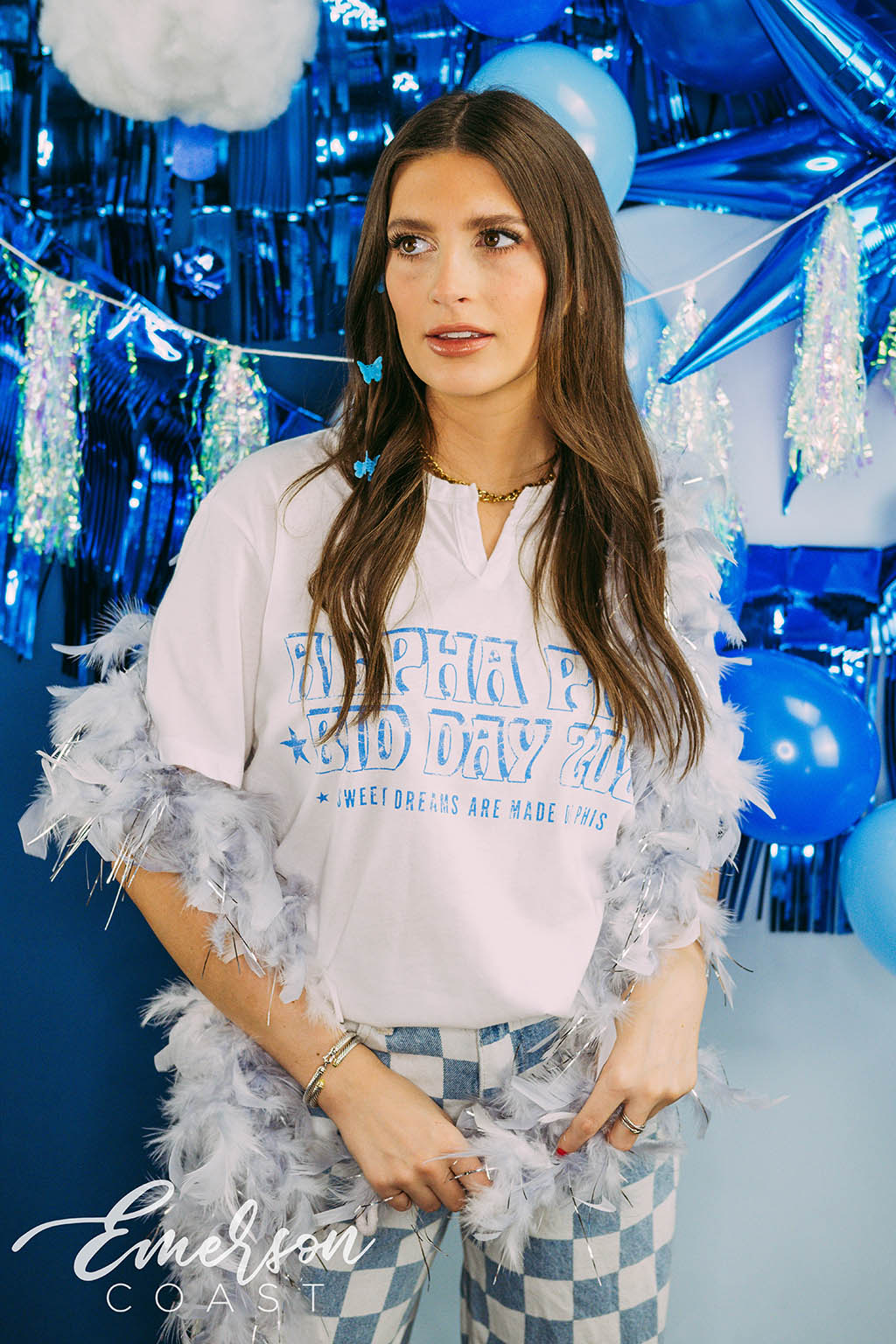 Alpha Phi Bid Day Sweet Dreams Notch Tee
