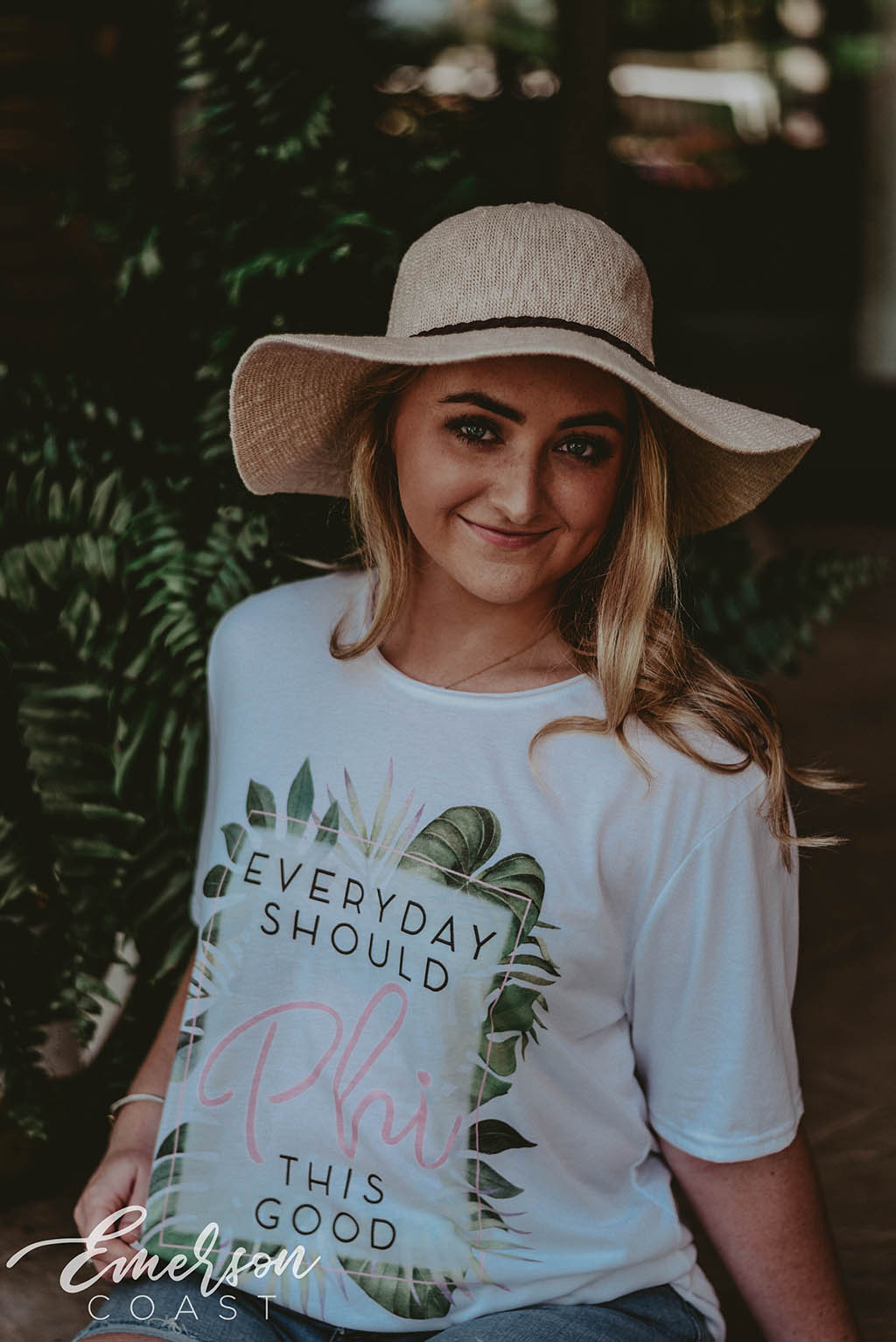 Alpha Phi Tropical Bid Day Tee