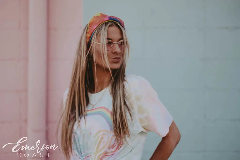 Alpha Phi '90s Tie Dye Bid Day Tee