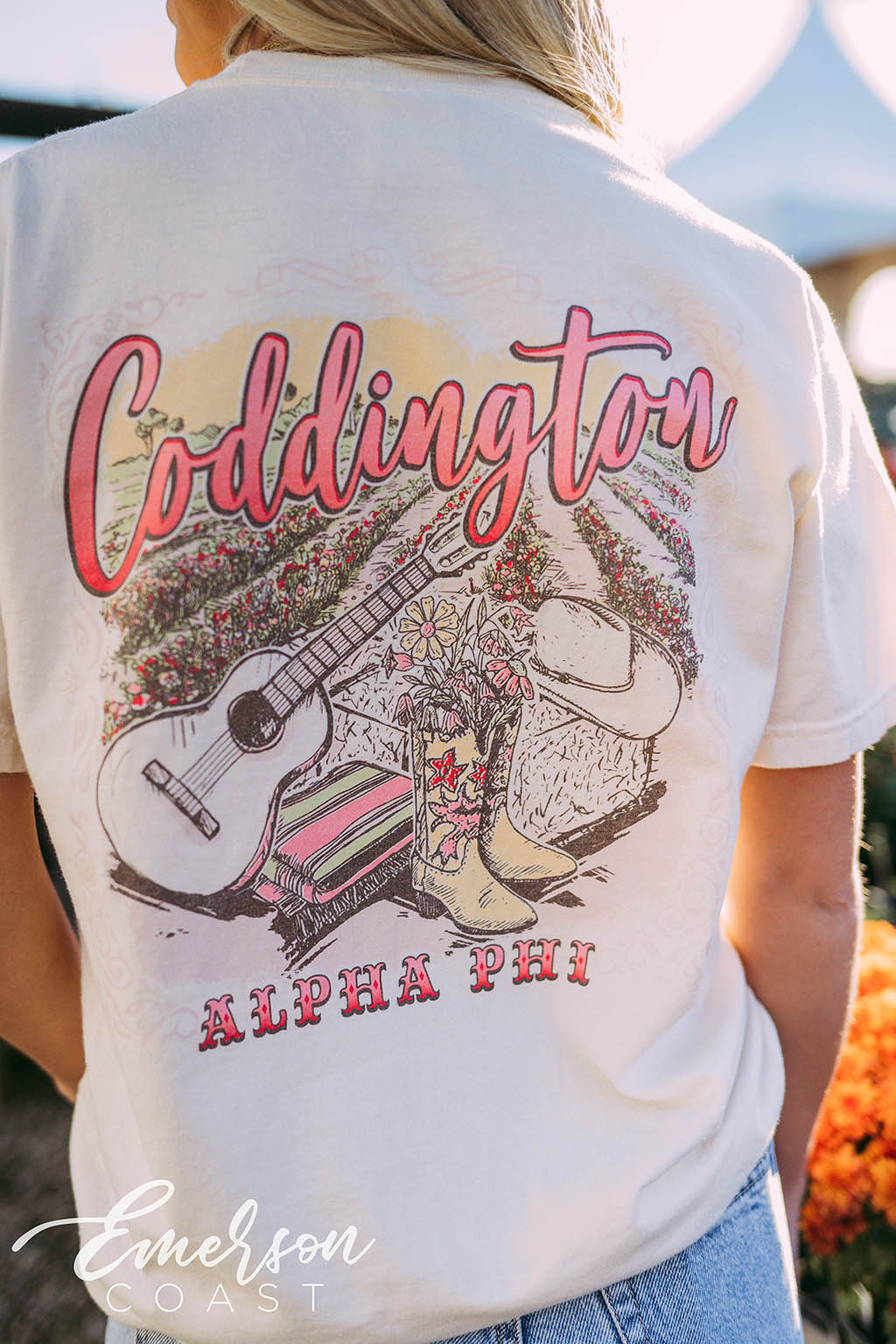 Alpha Phi Coddington Country Tee