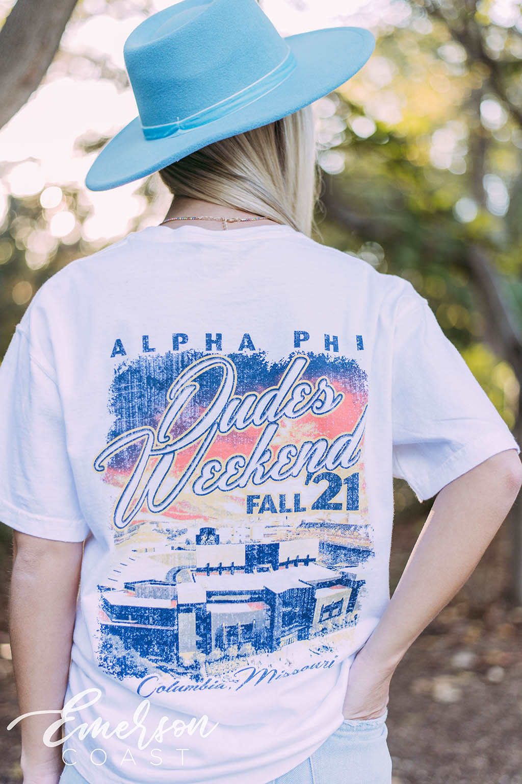 Alpha Phi Dude's Weekend Tee