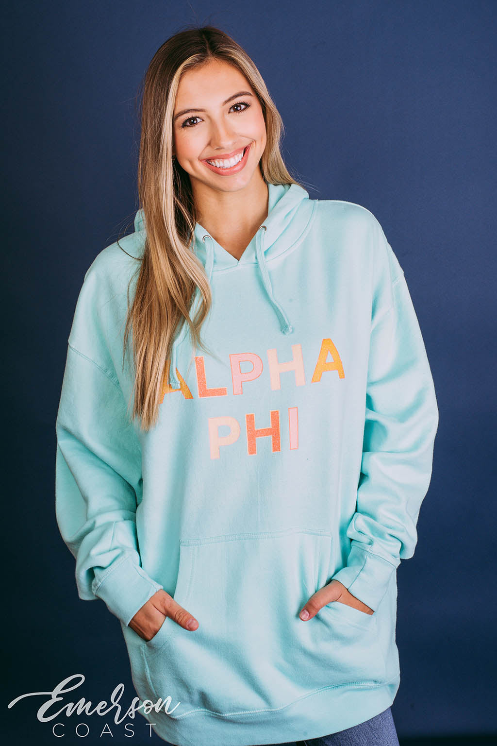 Alpha Phi Multicolor PR Hoodie