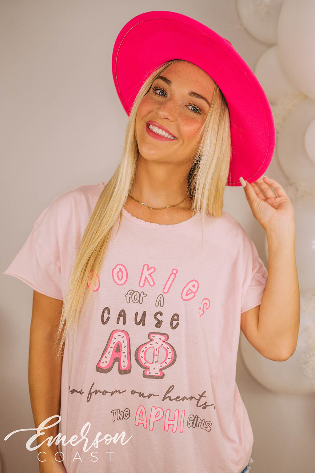 Alpha Phi Philanthropy Cookies For A Cause Tee