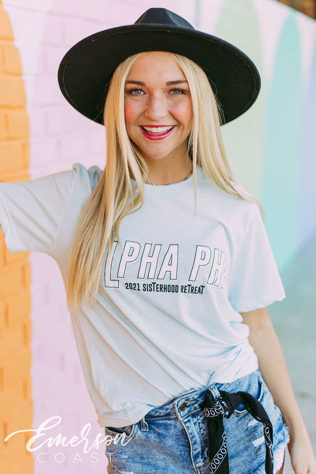 Alpha Phi 3D Sisterhood Retreat Tshirt