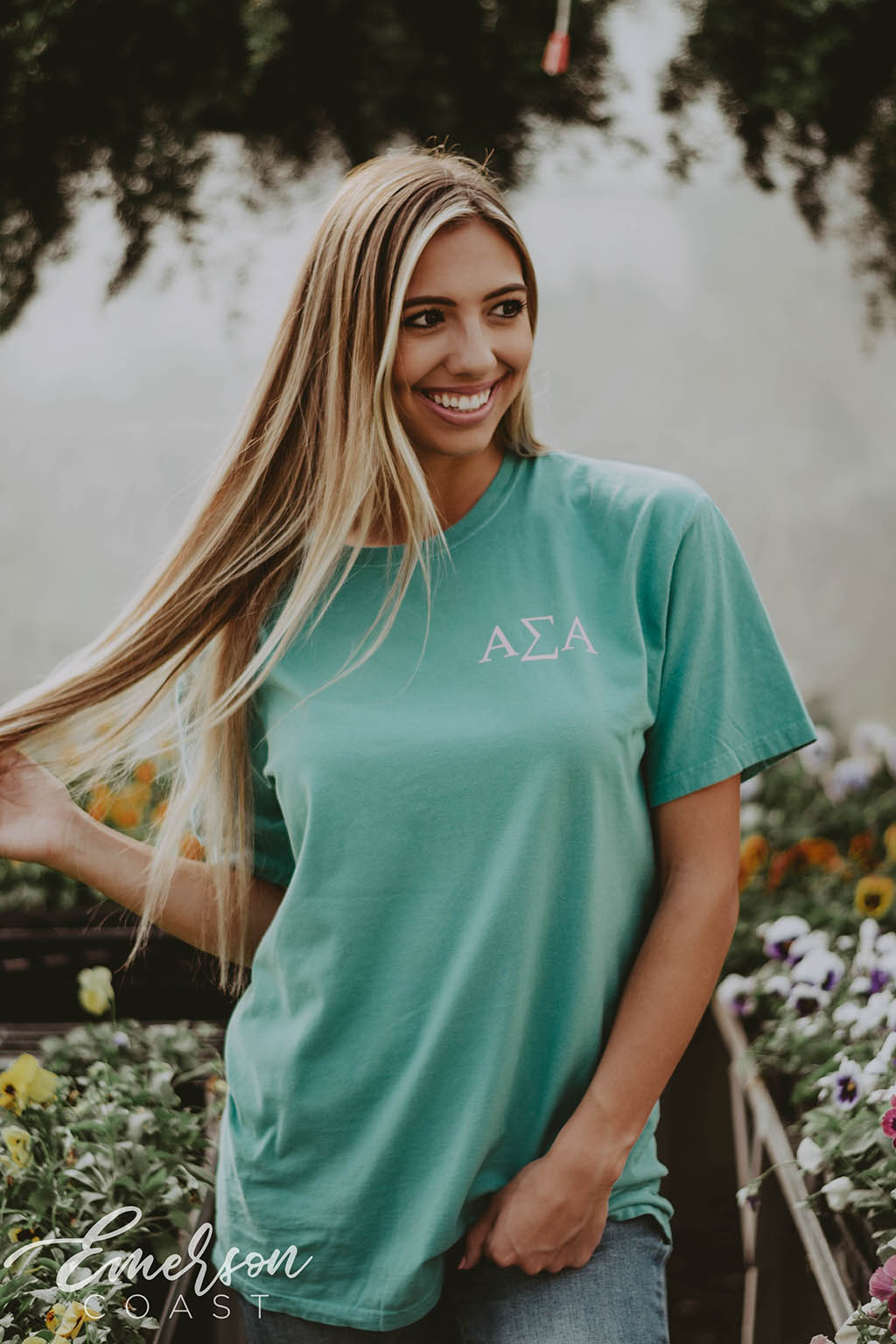 Alpha Sigma Alpha Final Rose Formal T-shirt