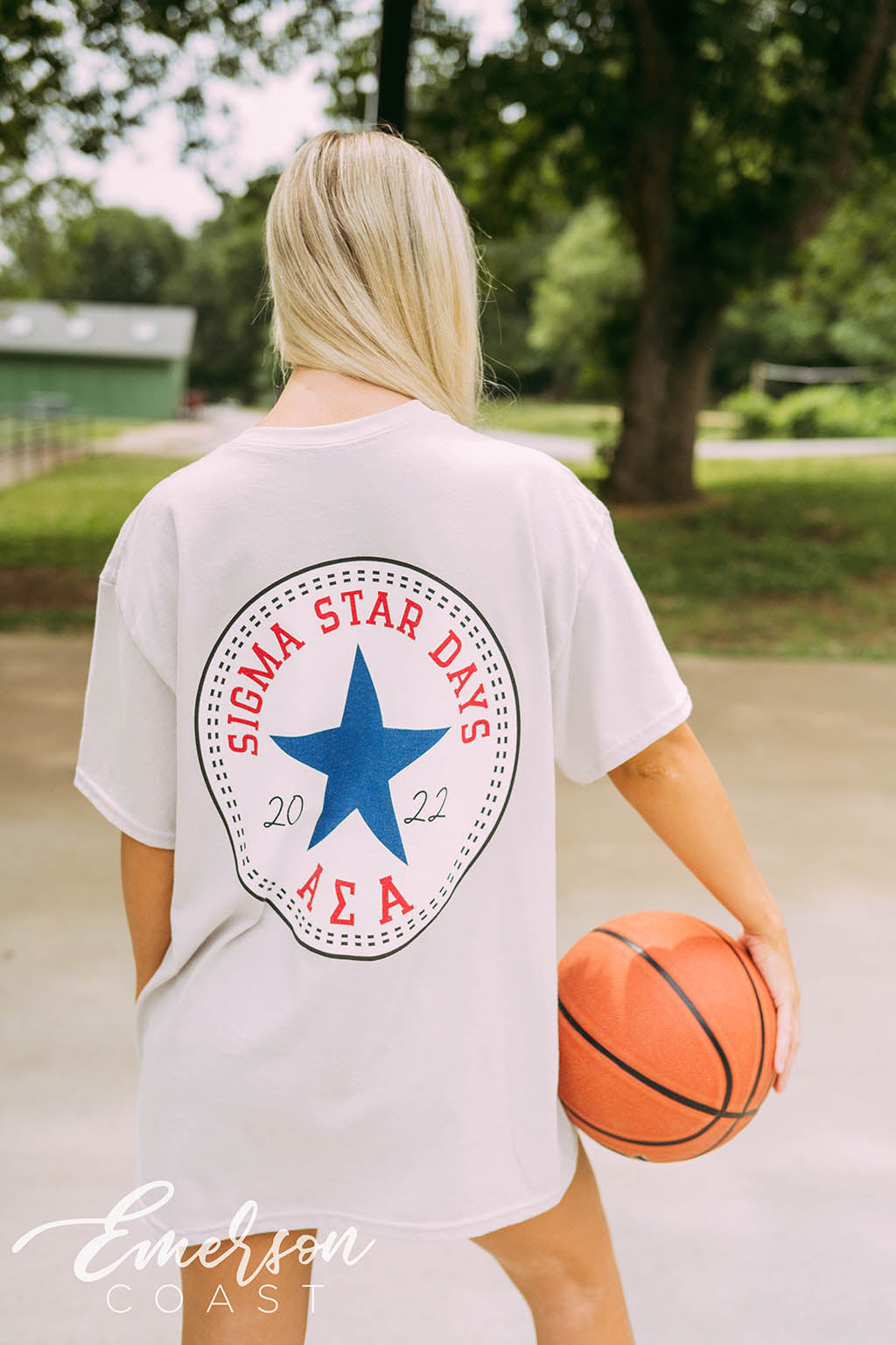 Alpha Sigma Alpha Philanthropy Sigma Star Days Tee