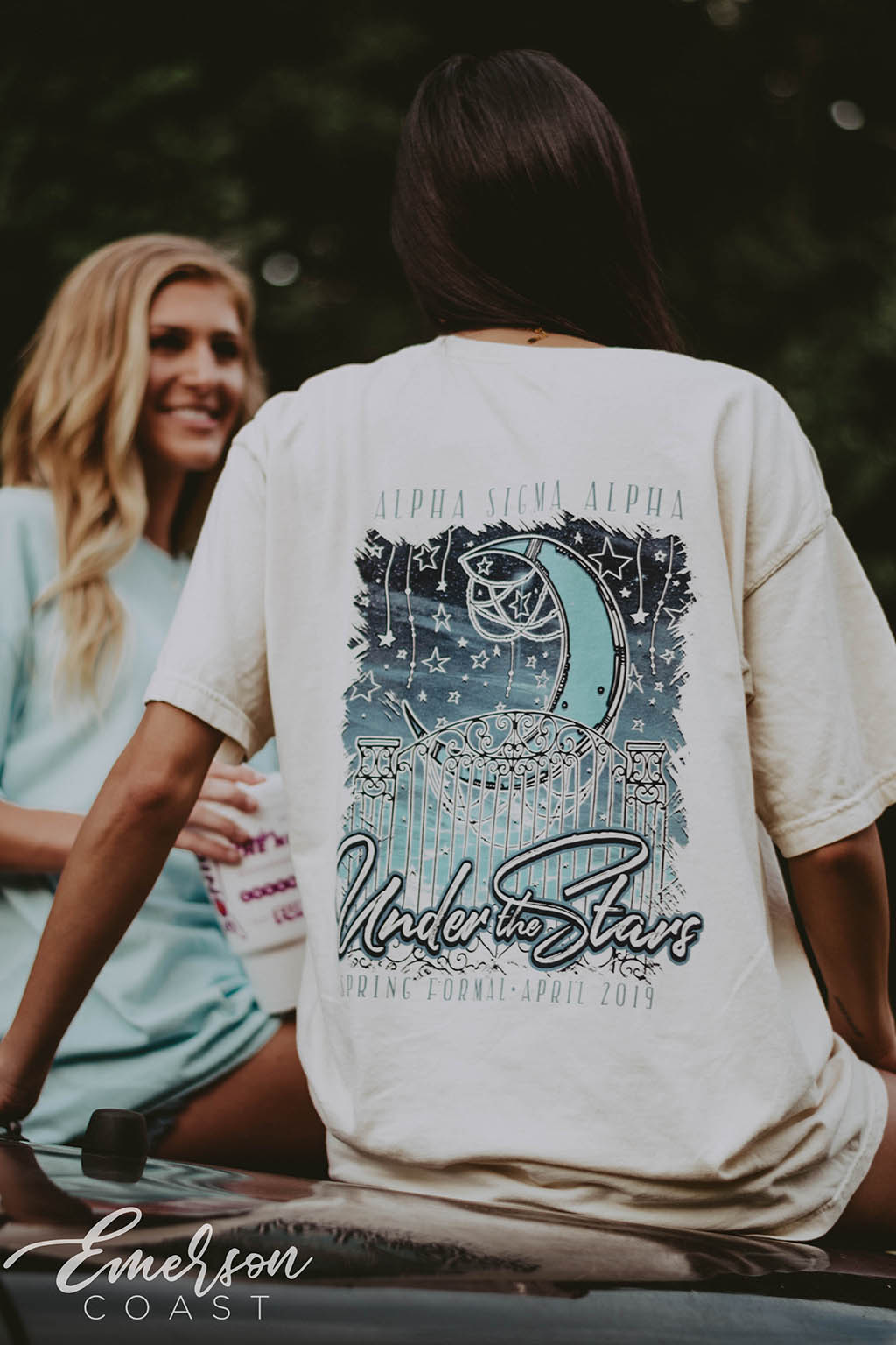 Alpha Sigma Alpha Under the Stars Formal Tshirt