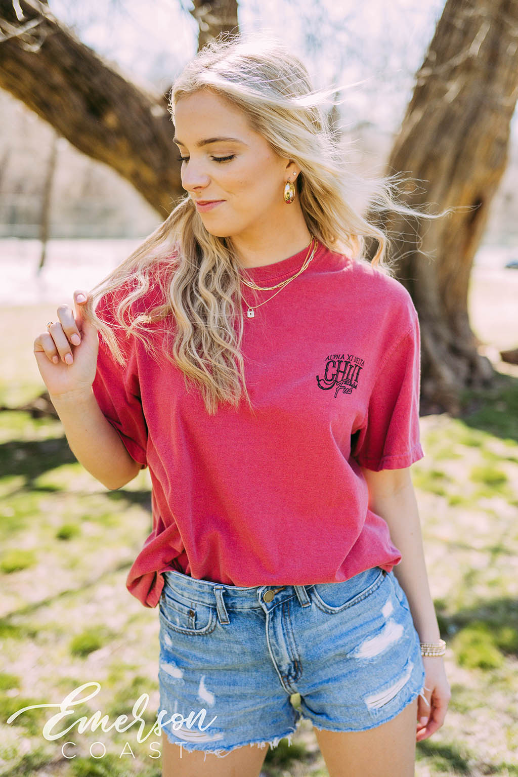Alpha Xi Delta Chili Feed Tee