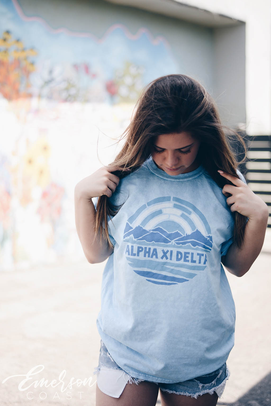 Alpha Xi Delta Mineral Wash PR Tee