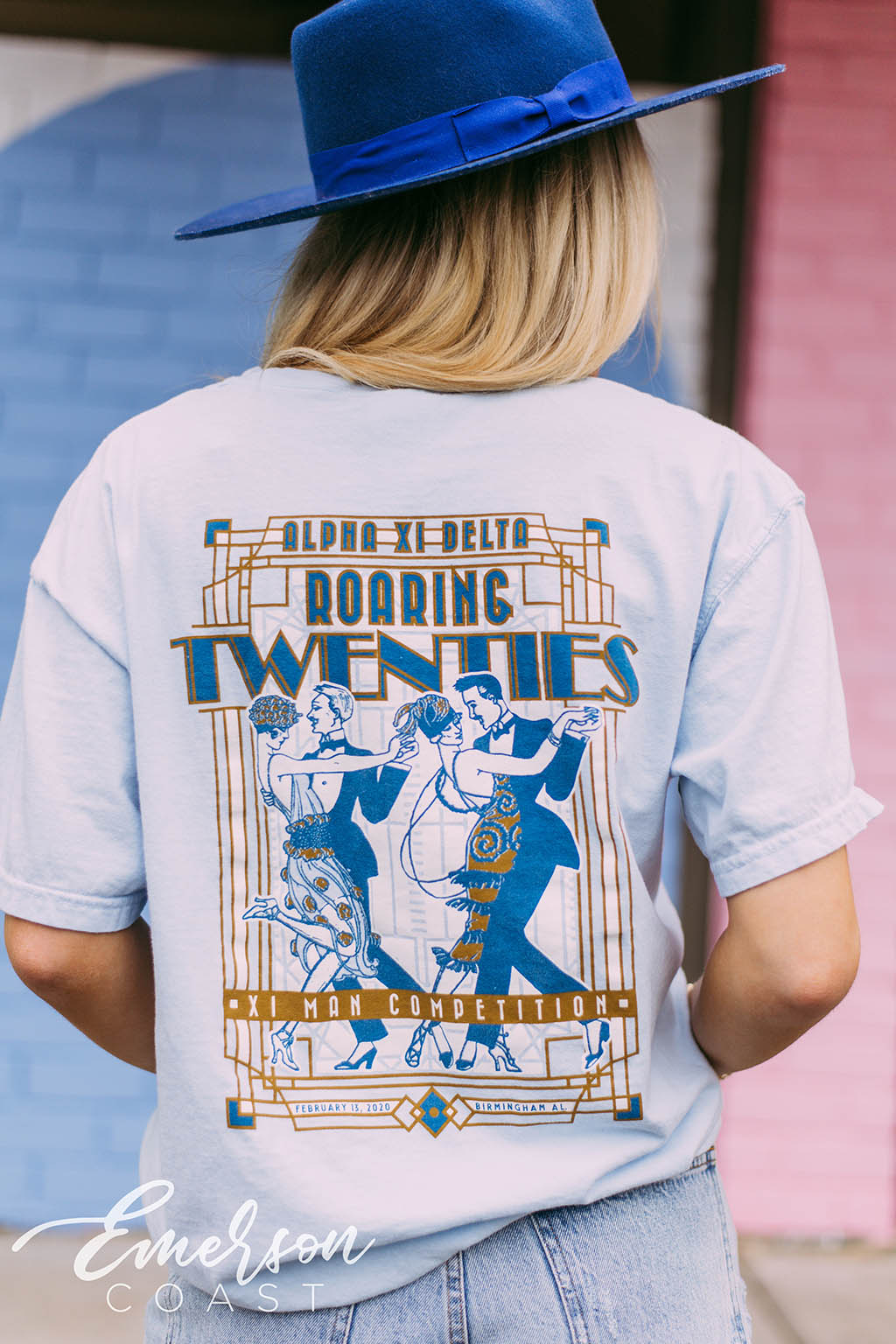 Alpha Xi Delta Roaring Twenties Date Party Tee