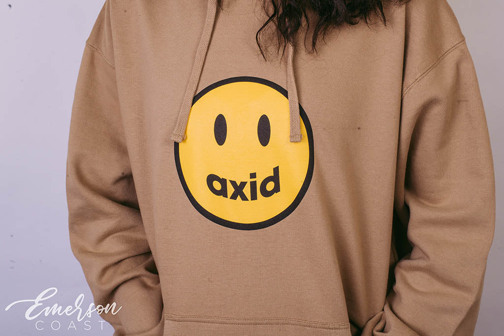 Alpha Xi Delta Smiley Face Hoodie
