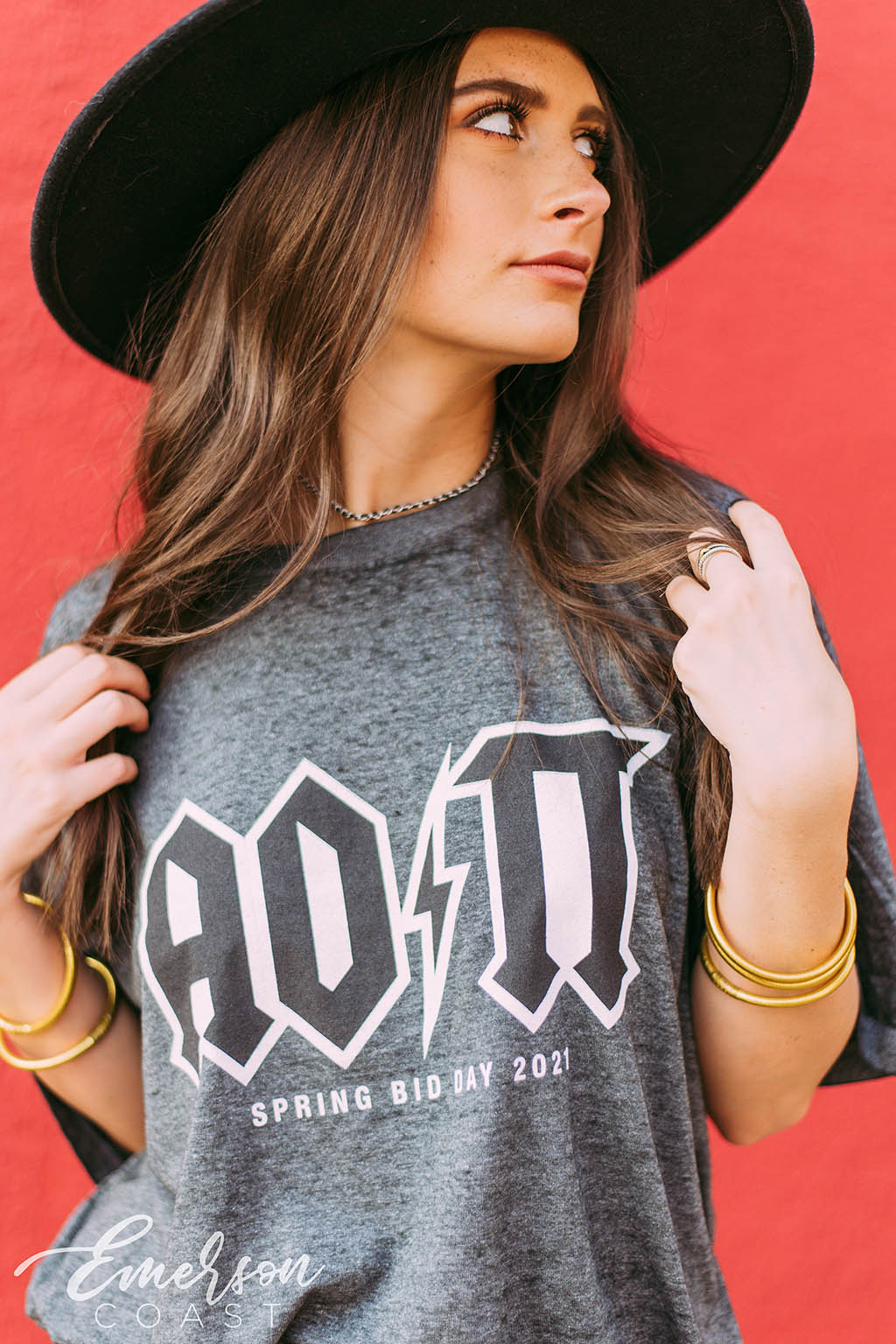 AOII Rock n Roll Bid Day