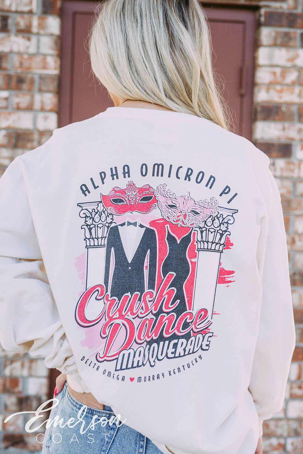 Alpha Omicron Pi Crush Dance Masquerade Tee