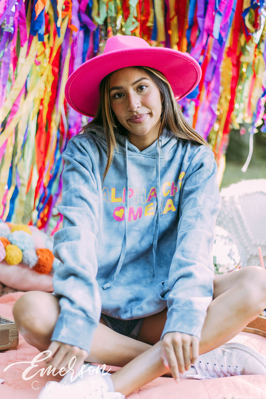 Alpha Chi Omega Silver Linings Hoodie