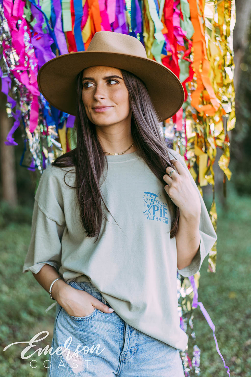Alpha Chi Pizza Pie Tee