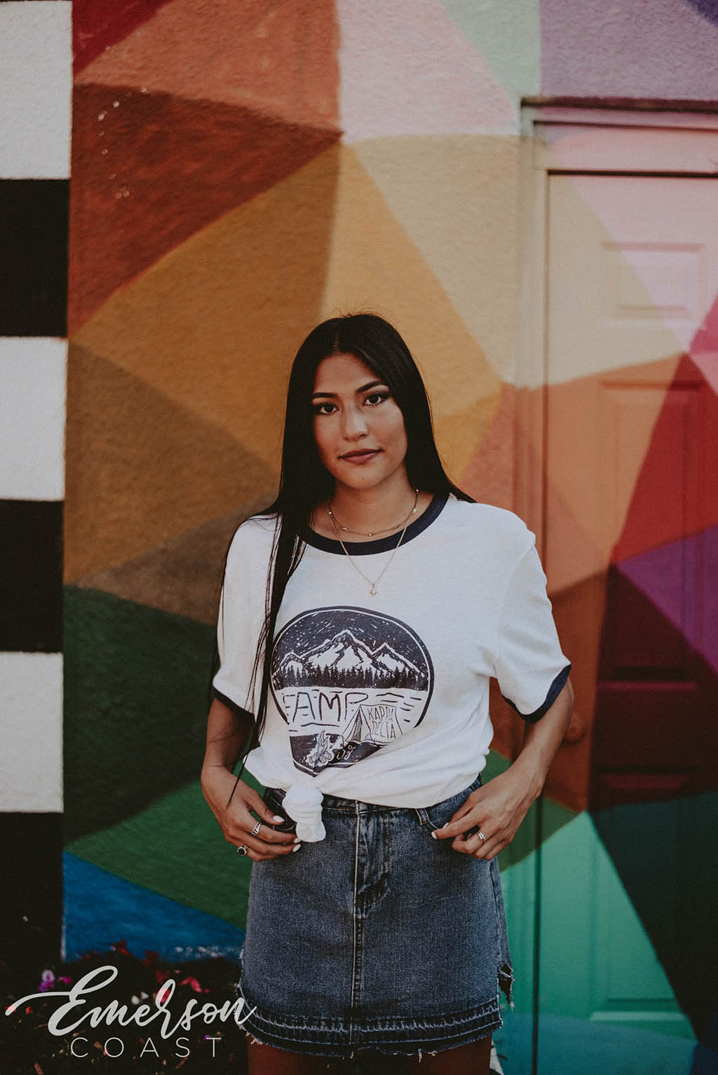 Kappa Delta Camp Ringer Tee