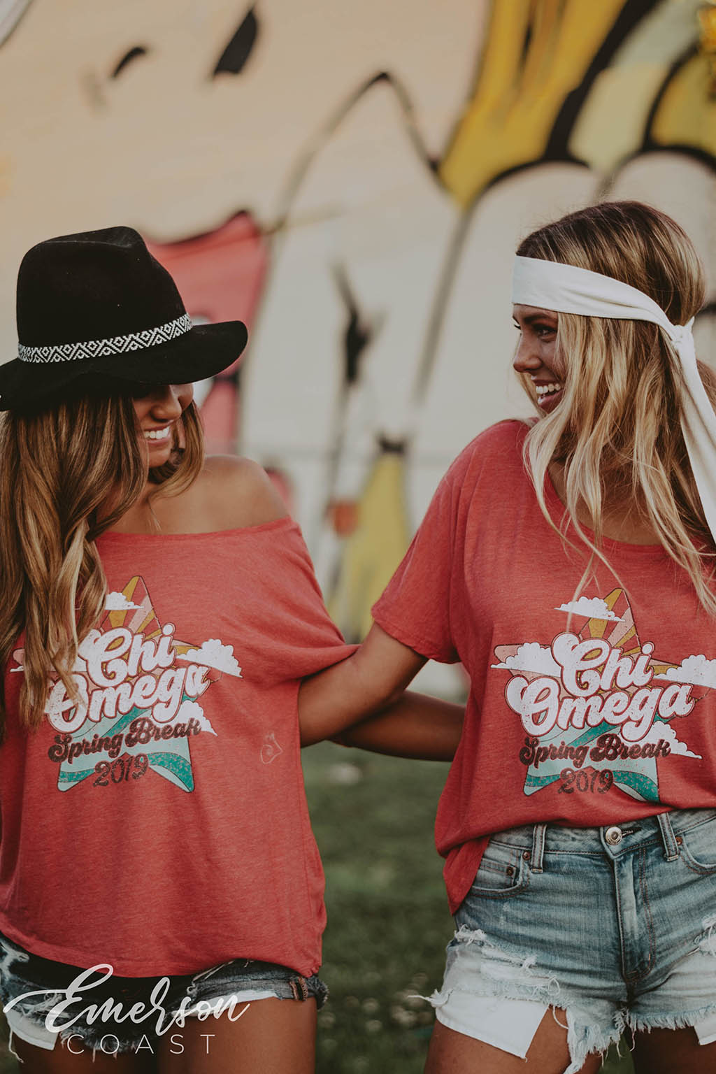 Chi Omega Spring Break Vacation Tshirt
