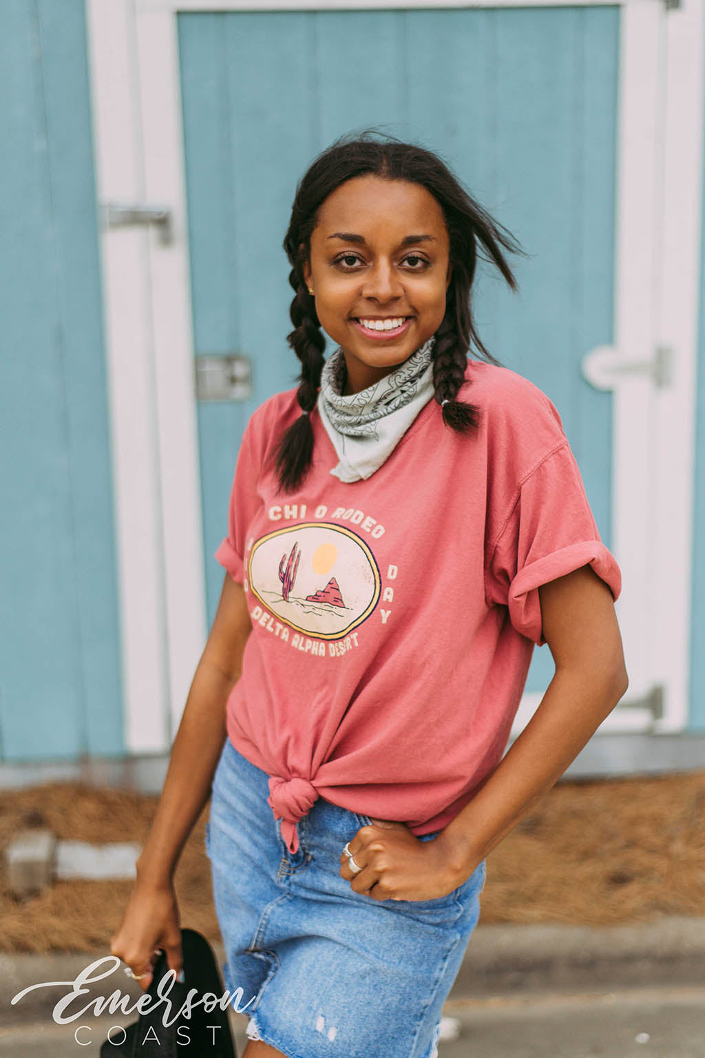Chi Omega Rodeo Bid Day Tee