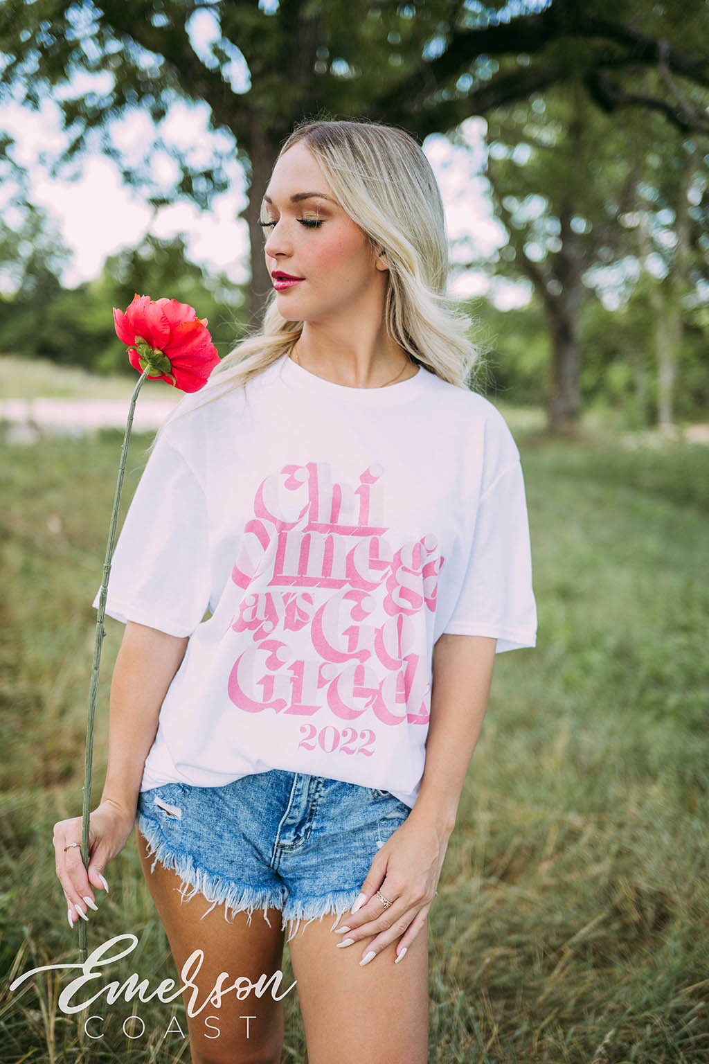 Chi Omega Says Go Greek Tee