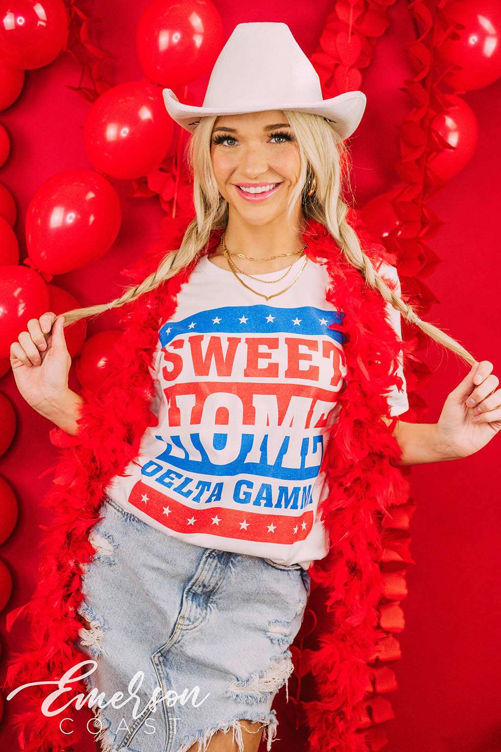 Delta Gamma Bid Day Sweet Home Tee