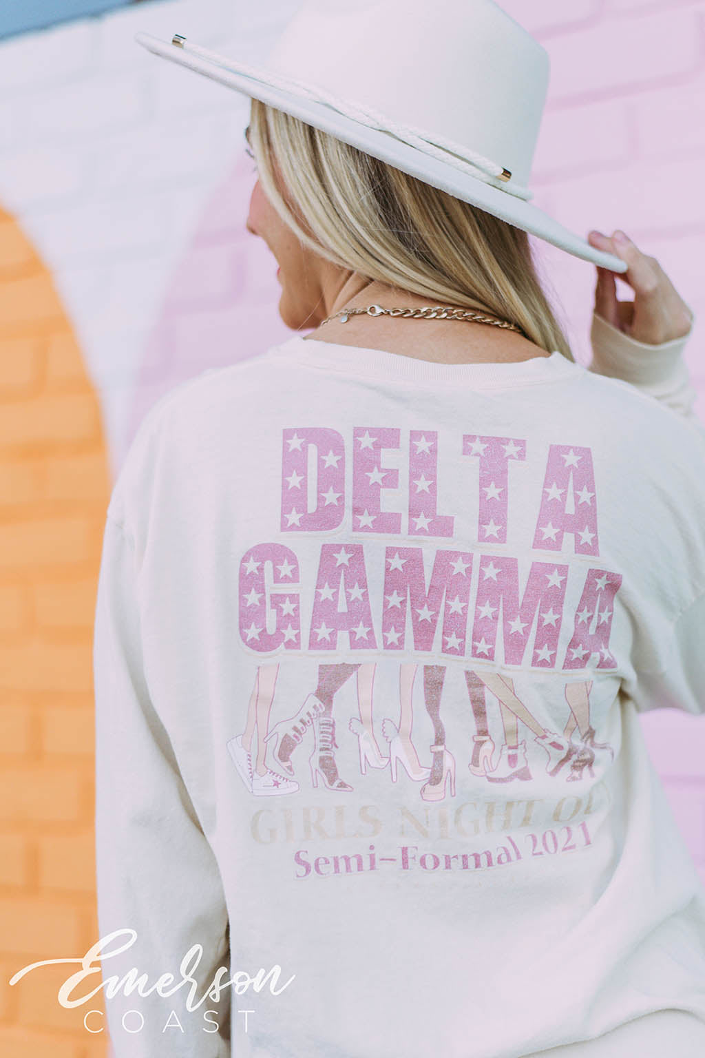 Delta Gamma Girls Night Out Semi Formal T-shirt