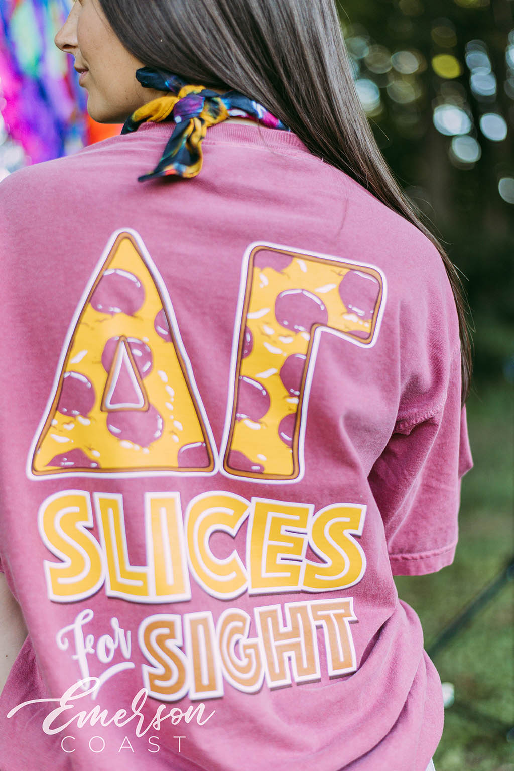 Delta Gamma Slices For Sight Philanthropy Tshirt