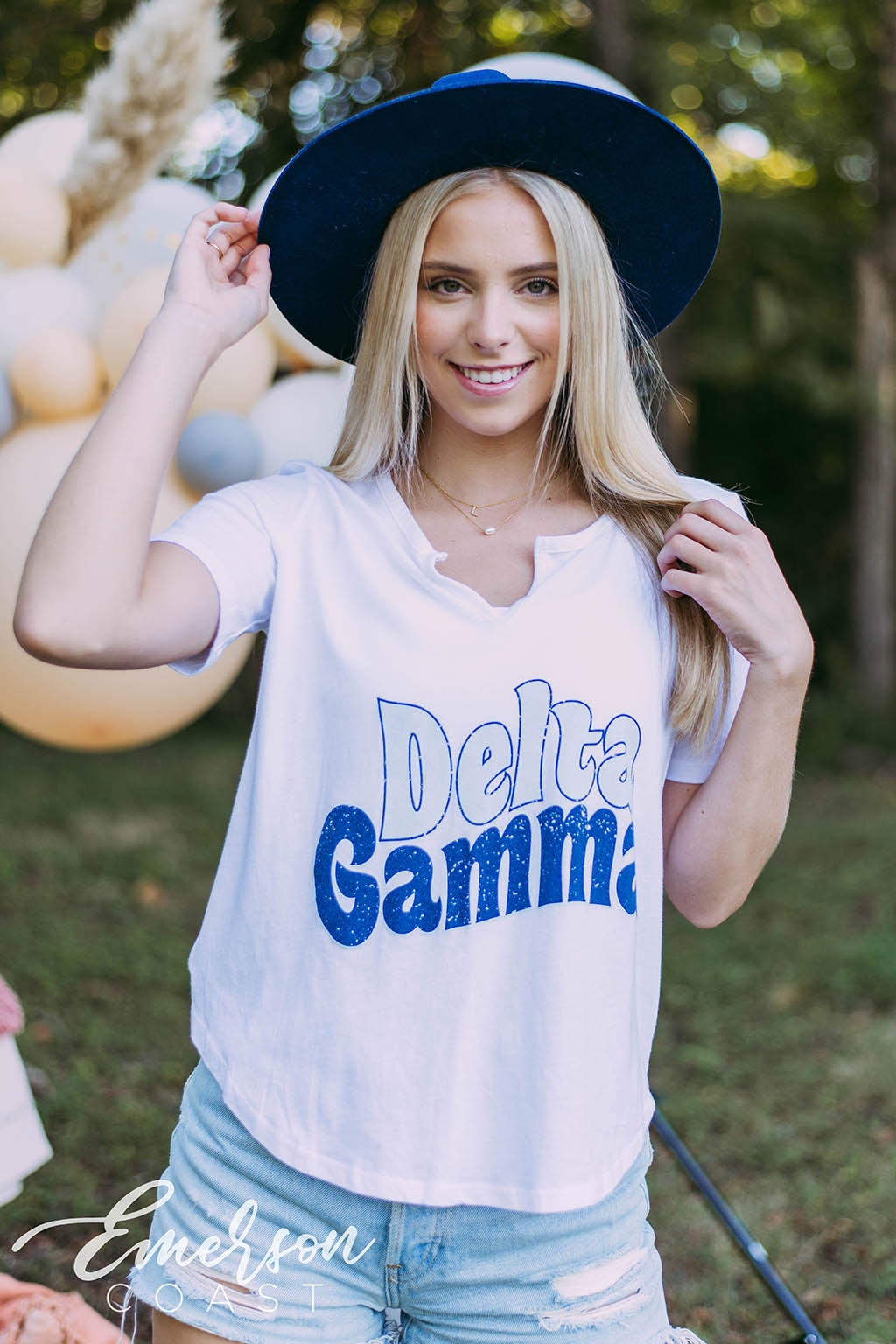 Delta Gamma PR Notch Tshirt