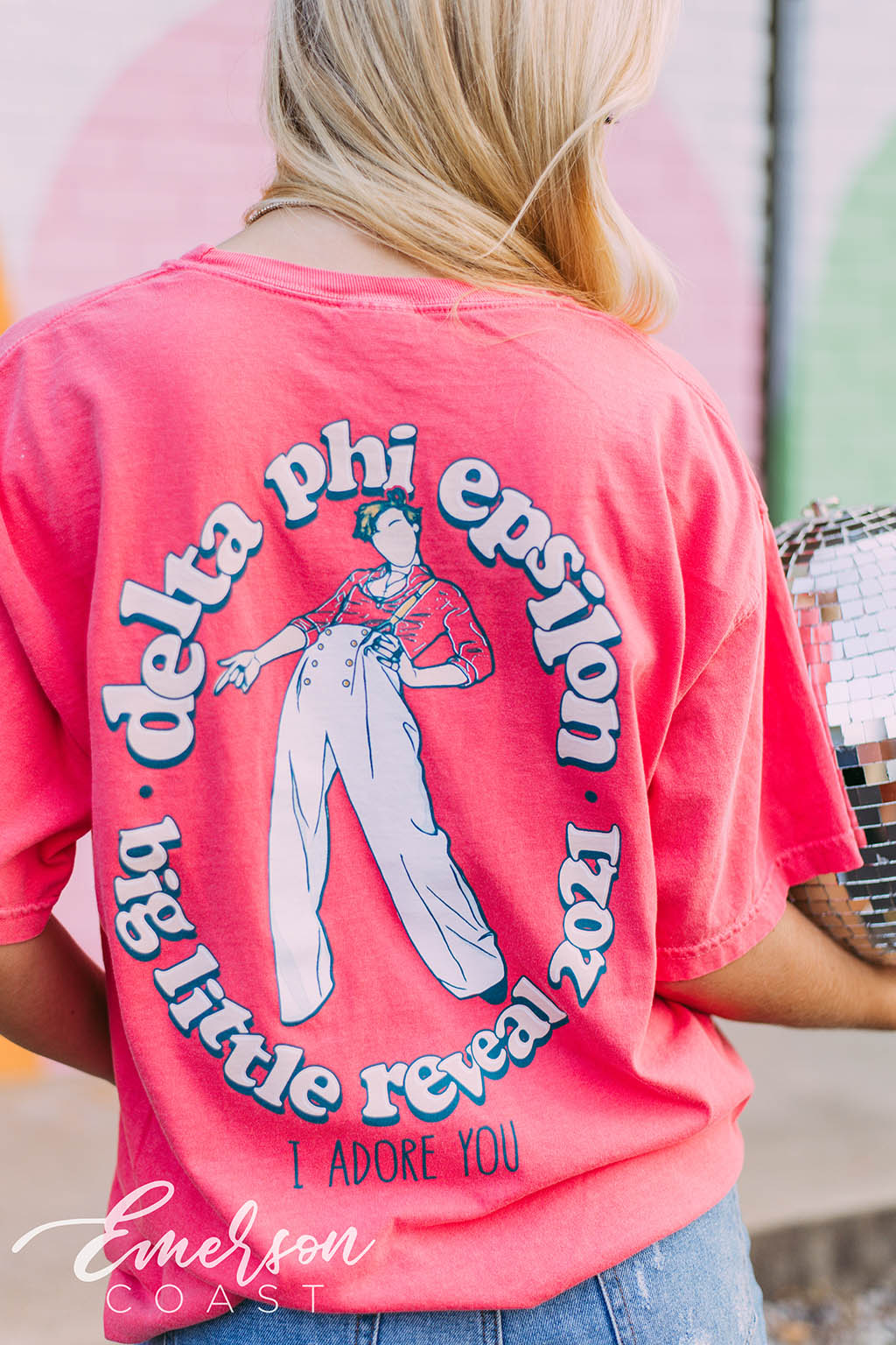 Delta Phi Epsilon Harry Styles Big Little Tee