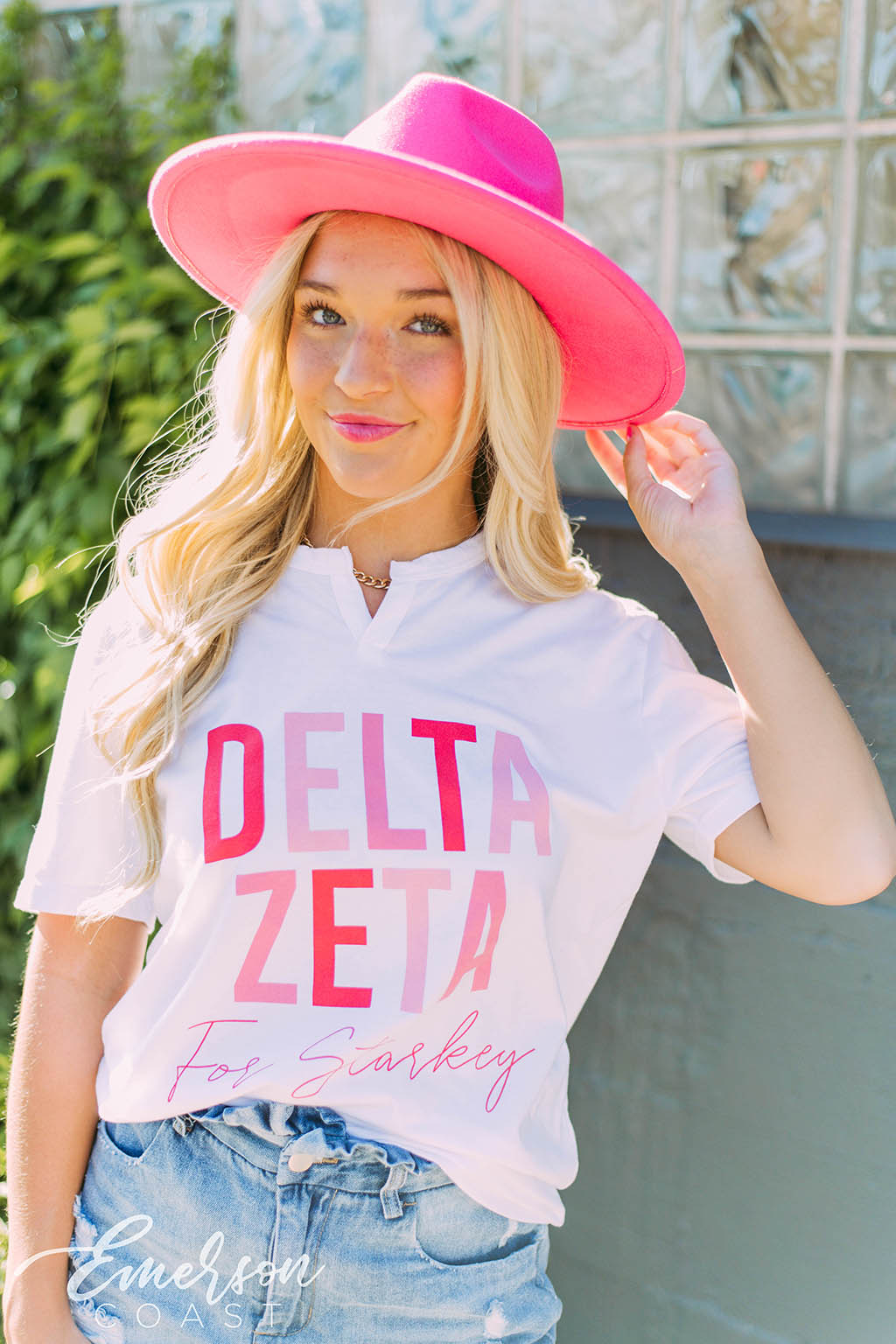 Delta Zeta For Starkey Notch Tee