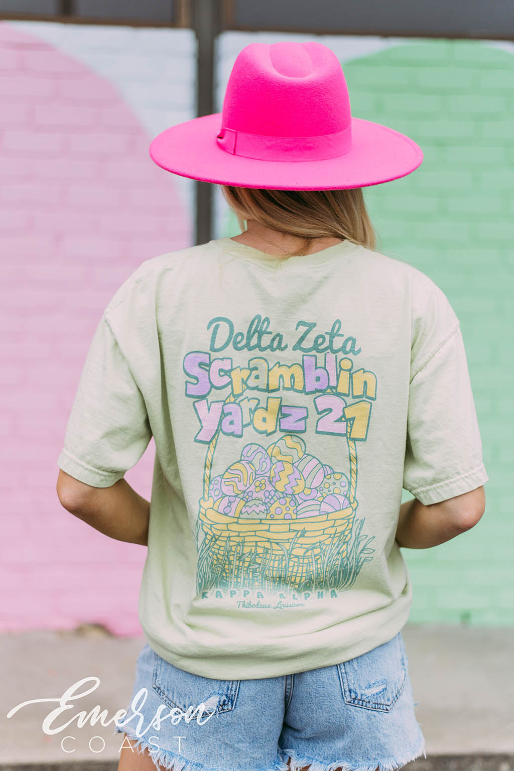 Delta Zeta Scramblin Yards Tee