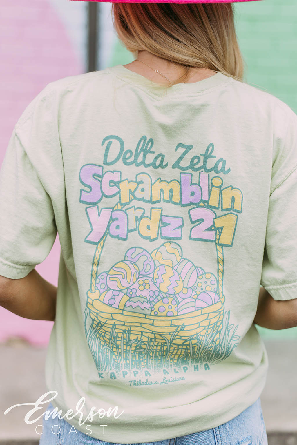 Delta Zeta Scramblin Yards Tee