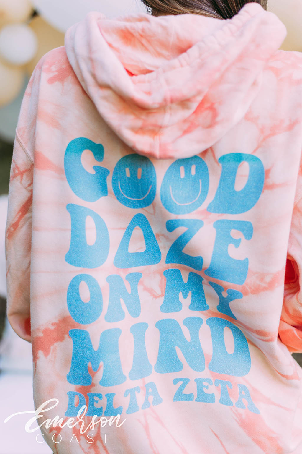 Delta Zeta Good Daze On My Mind Hoodie