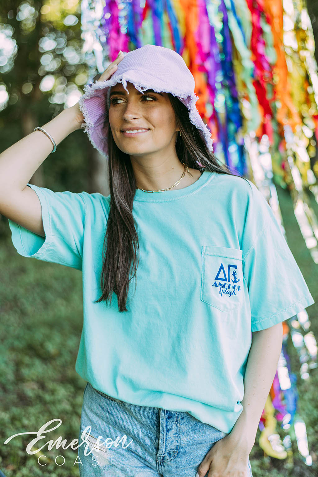 Delta Gamma Anchor Splash Turtle Tee