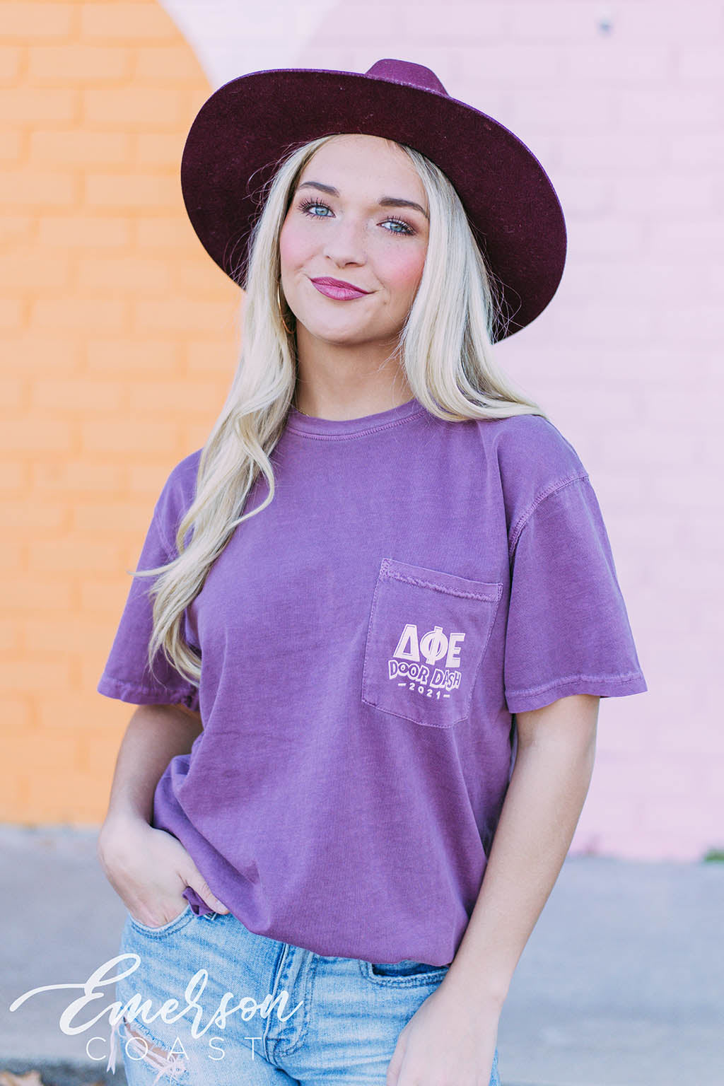 Delta Phi Epsilon Door Dash Tee
