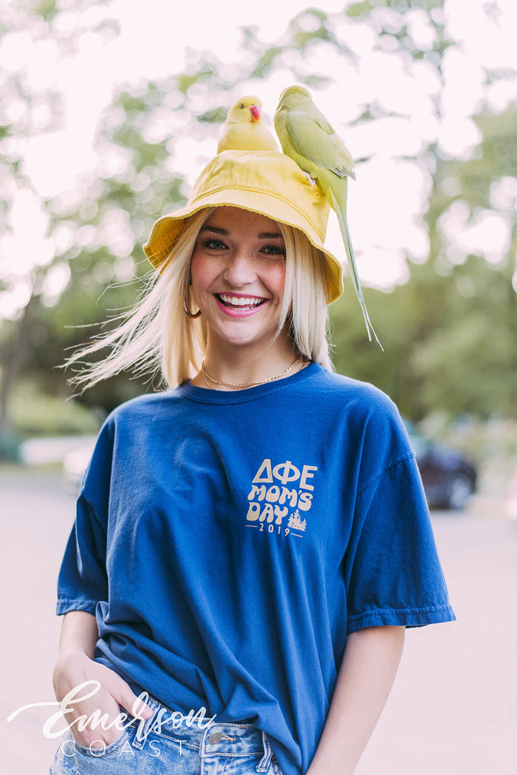 Delta Phi Epsilon Outdoors Mom's Day Tee