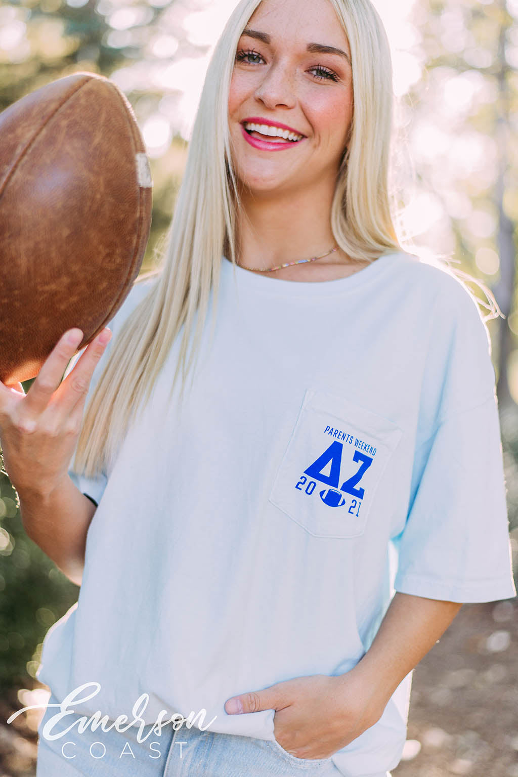 Delta Zeta Stadium Parents Weekend Tee