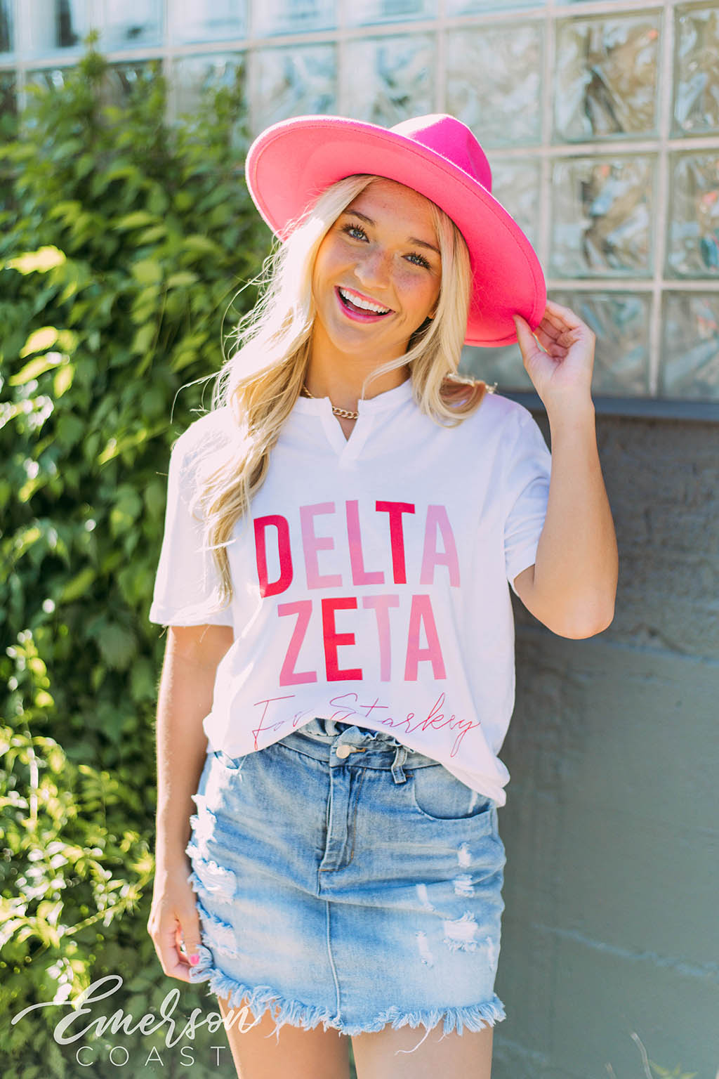 Delta Zeta For Starkey Notch Tee
