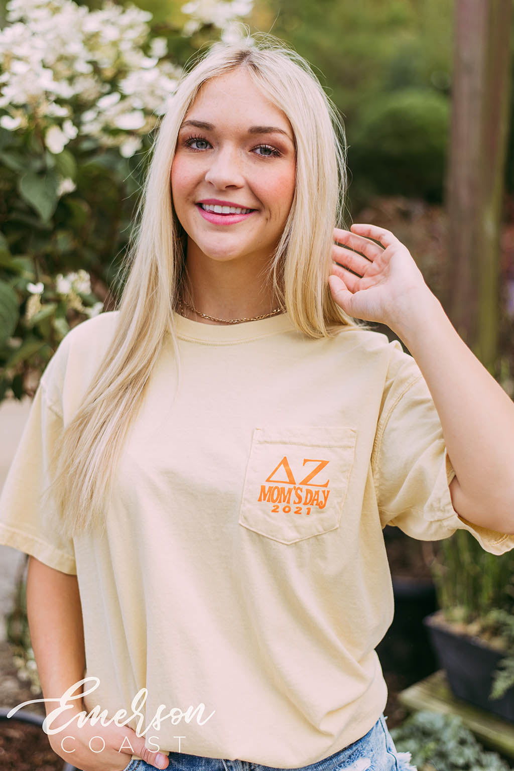 Delta Zeta You Are My Sunshine Moms Day Tee