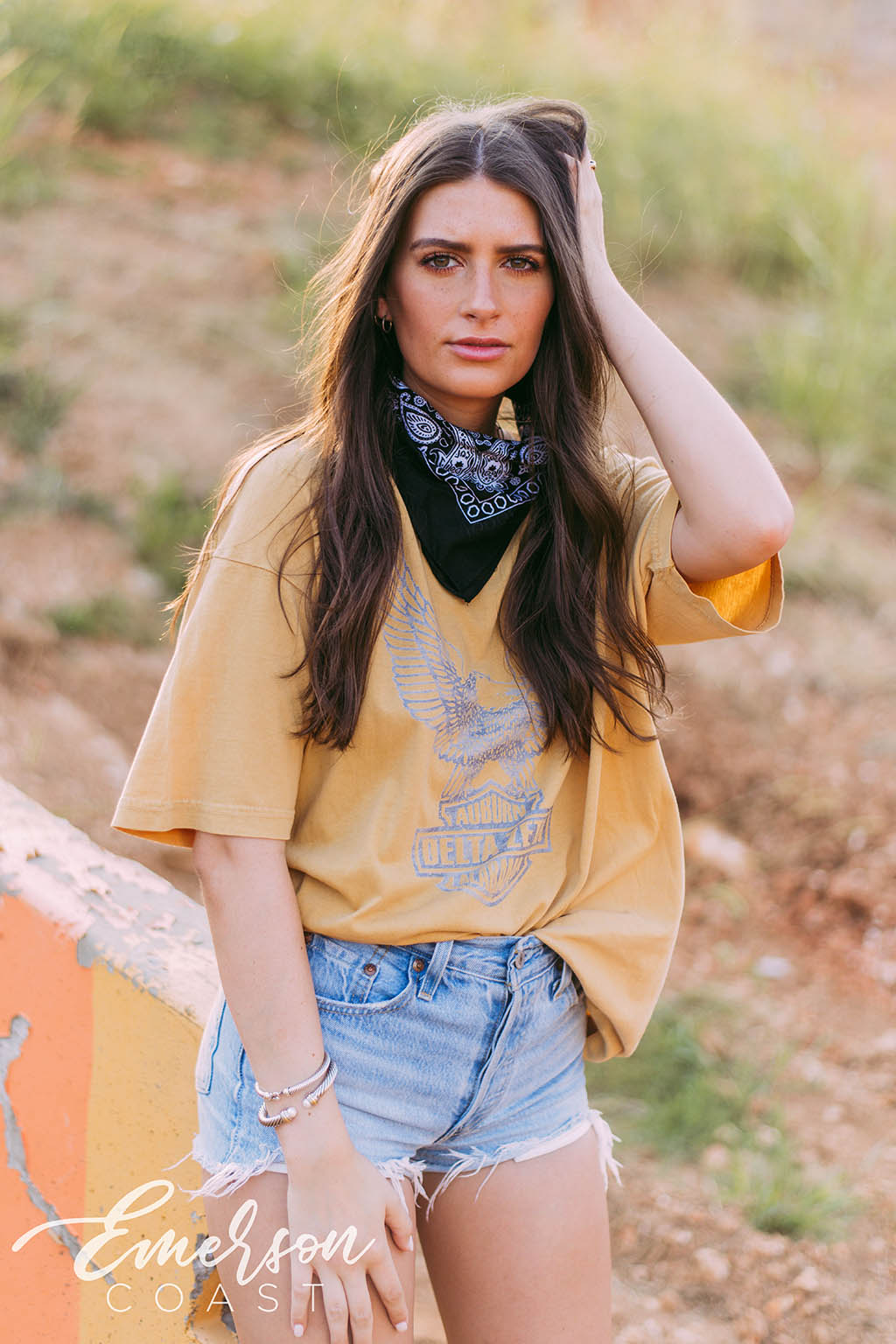 Delta Zeta Vintage Eagle Tee