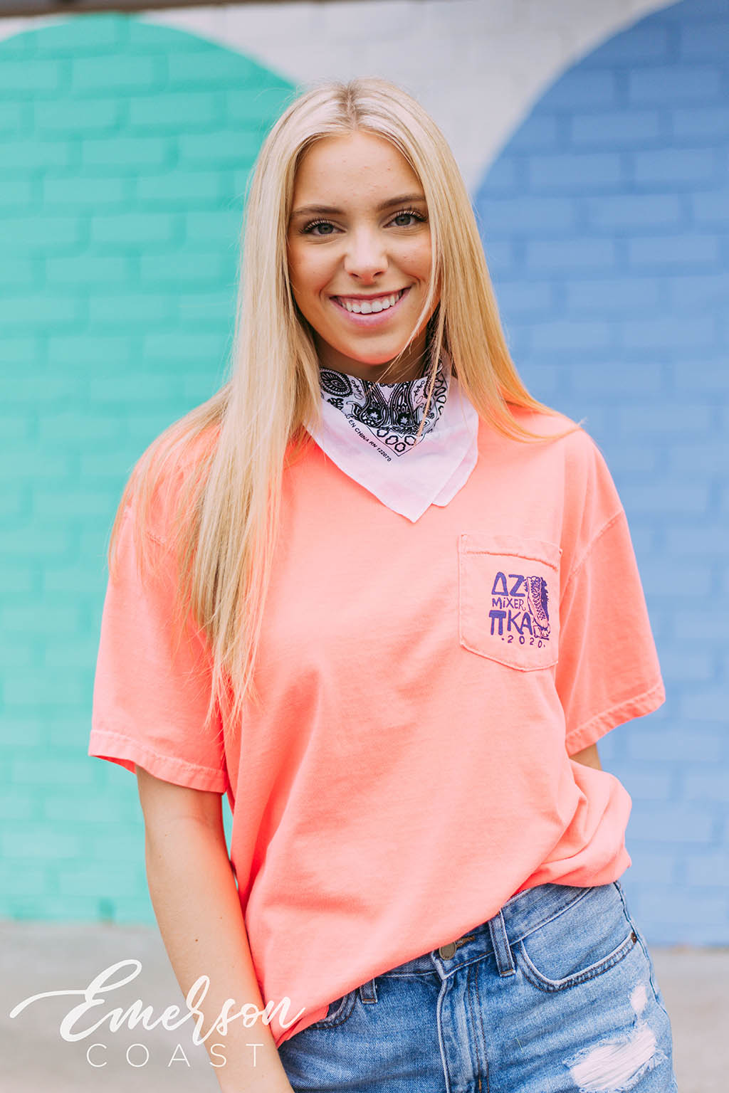 Delta Zeta Rollin With The Pikes Tee
