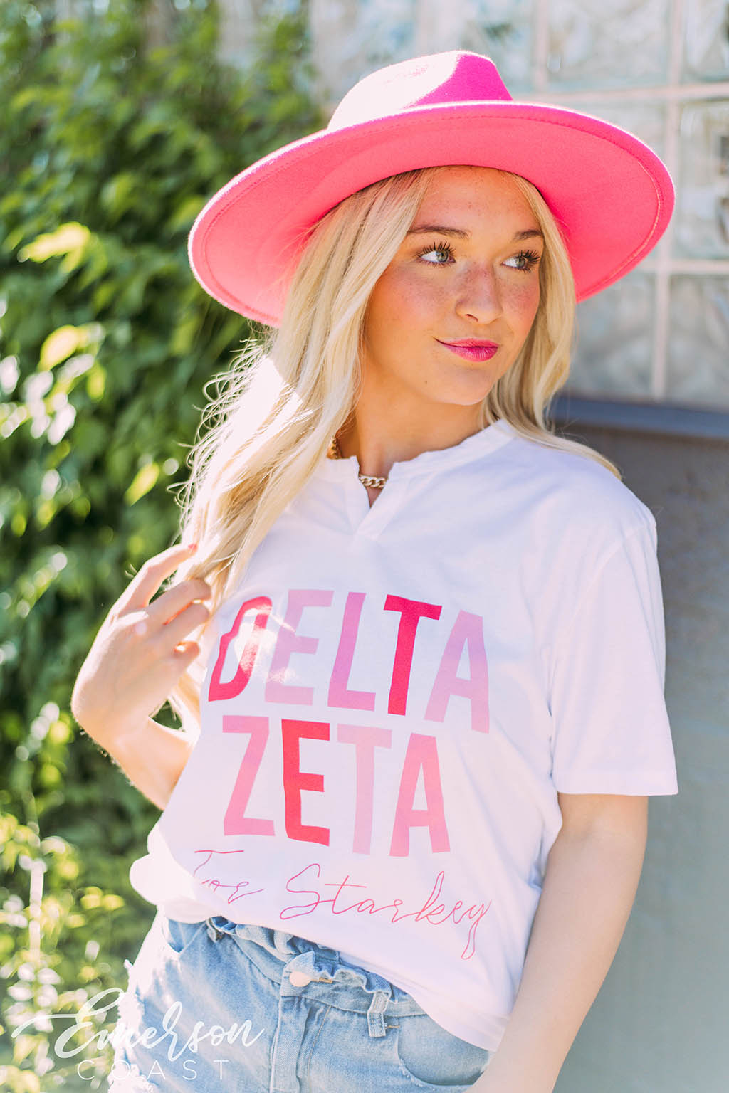 Delta Zeta For Starkey Notch Tee