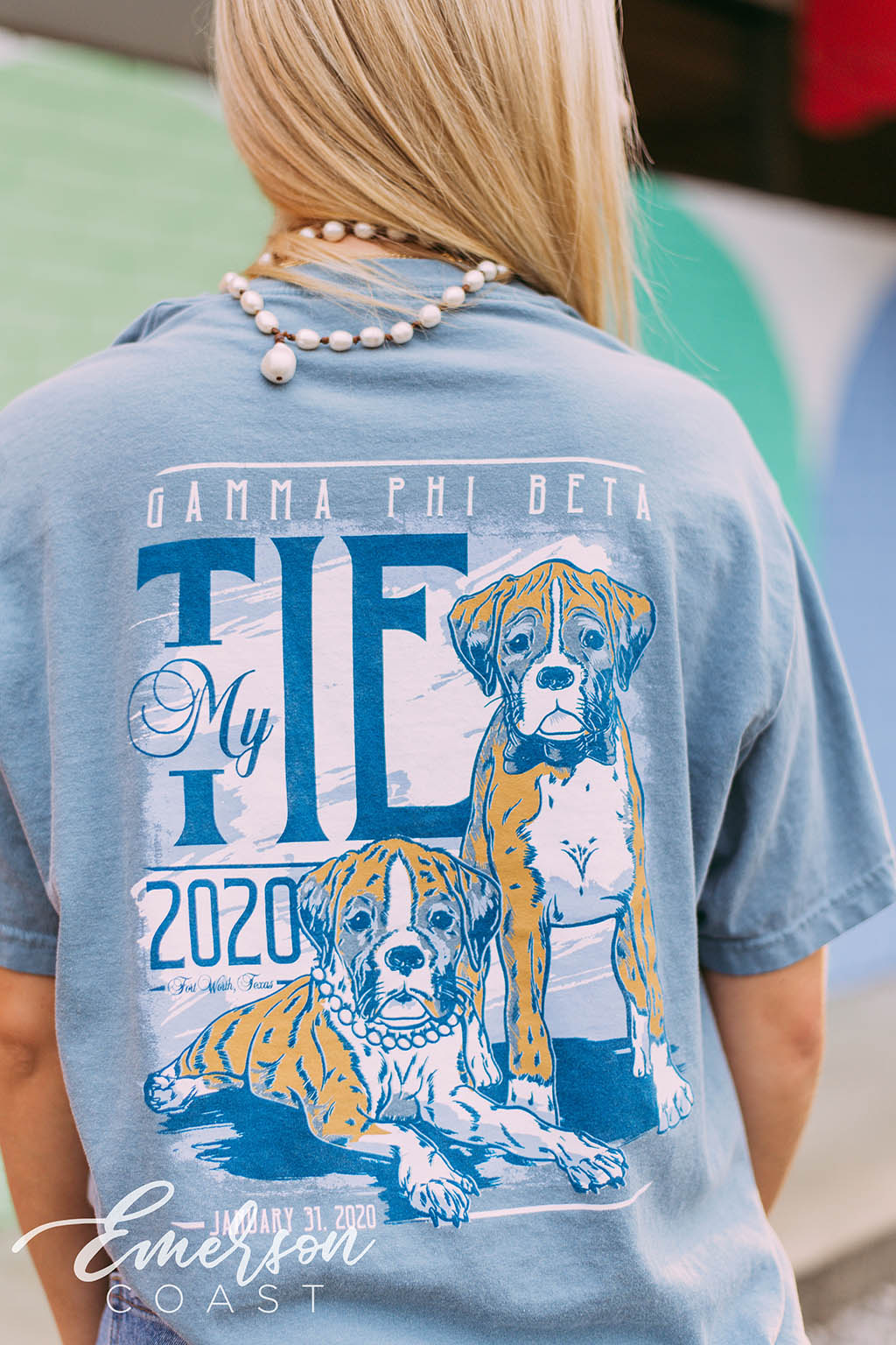 Gamma Phi Beta My Tie Tshirt