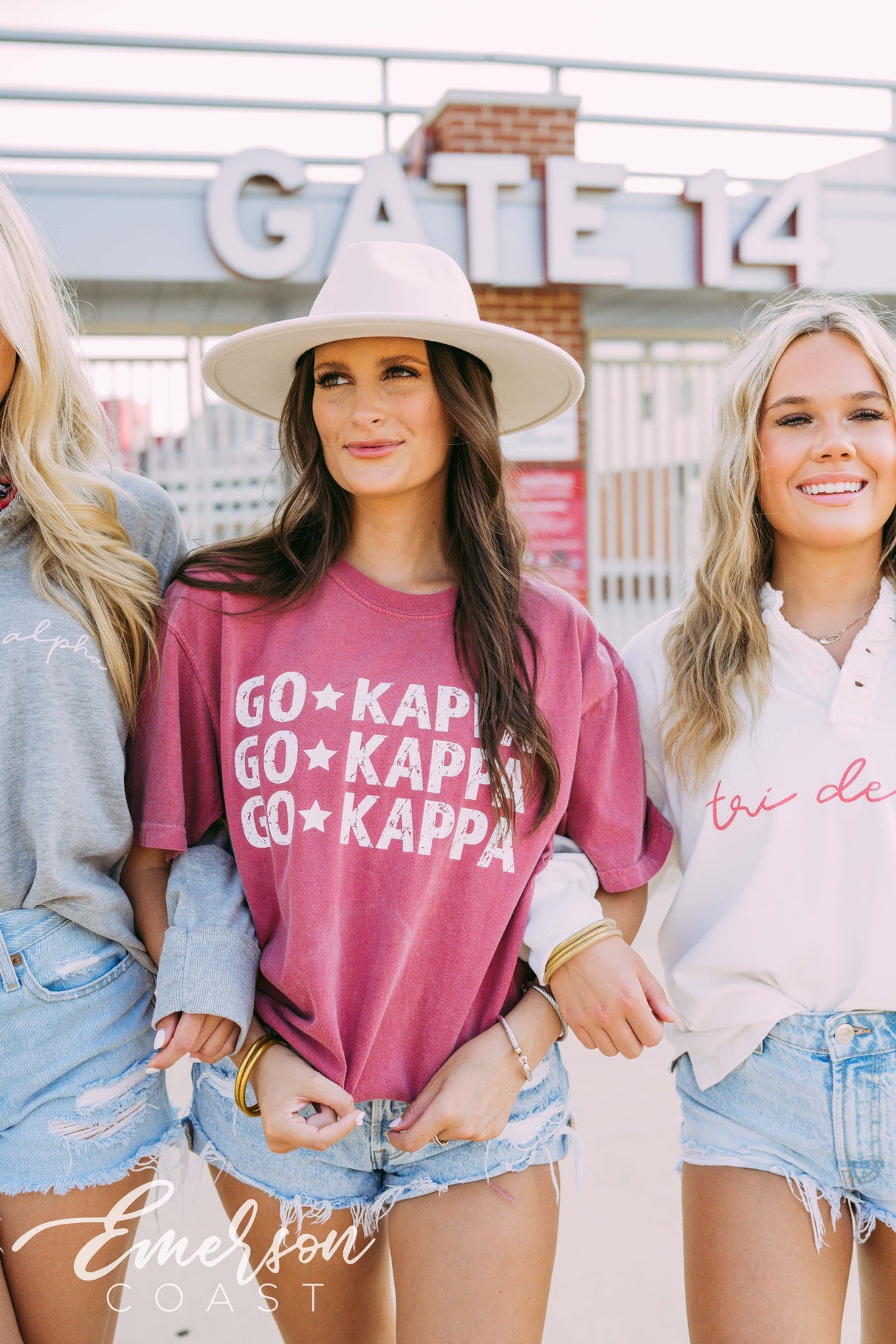 Kappa Kappa Gamma PR Go Kappa Brick Tee